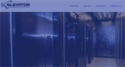 Desktop Screenshot of k-elevator.com